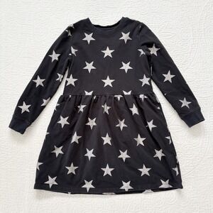Primary Girls' Star Print Sweatshirt Dress‎ (Sz 8-9)